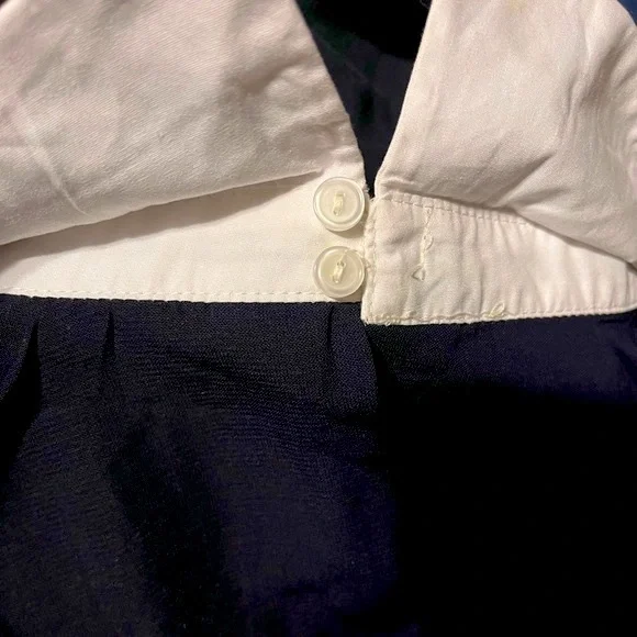 NEW Zara Woman navy wide leg belted jumpsuit - Picture 11 of 11